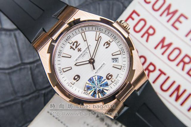 vacheron Constantin手錶 江詩丹頓Overseas縱橫四海腕表 經典款 江詩丹頓高端男表  hds1766